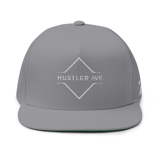 Grey "Hustler Ave" #22 Avalanche Motion Alt. Snapback