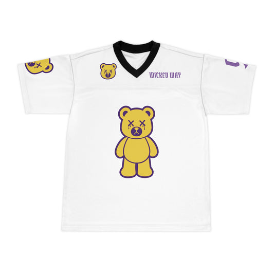 "Wicked Way" #9 McCarthy Deady Bears Football Jersey