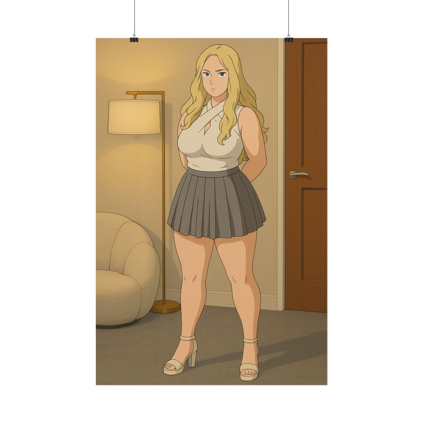 Loco Fits Anime Girls 'You'll be seen now' Poster