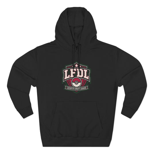 LocoFits Draft League Rhode Island Three-Panel Fleece Hoodie