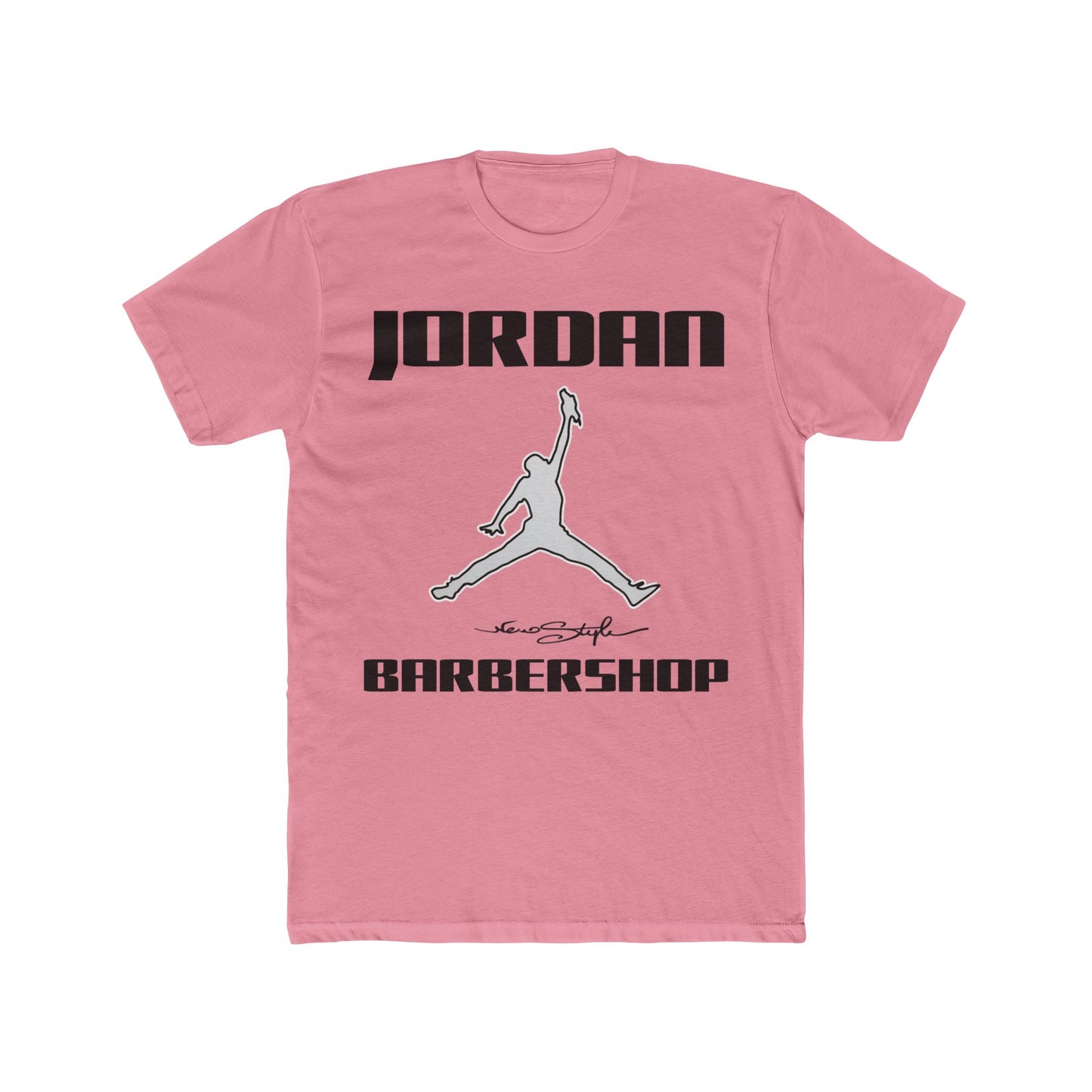 Jordan New Style Barbershop Cotton Crew T-Shirt