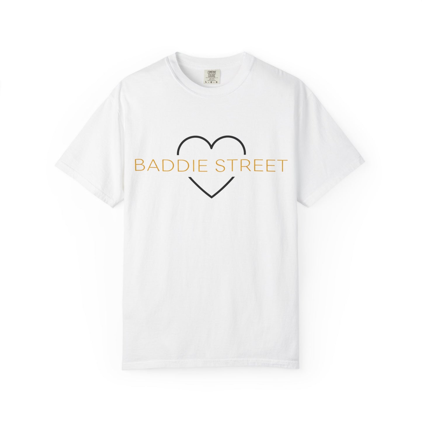 "Baddie Street" Classy Heart Gold Multi Color Option T-Shirt