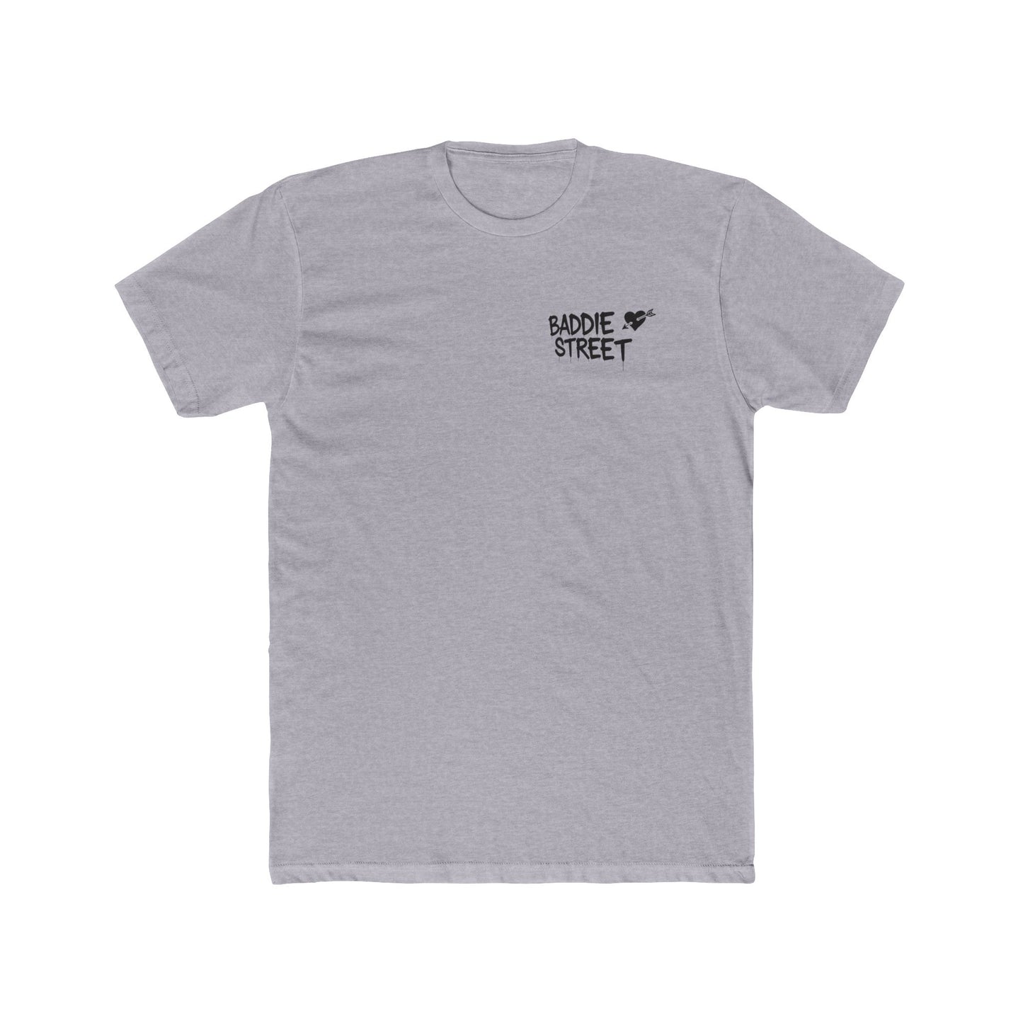 "Baddie Street" Arrow Heart Pocket Logo V2 & Back Logo V1 Graphic Tee