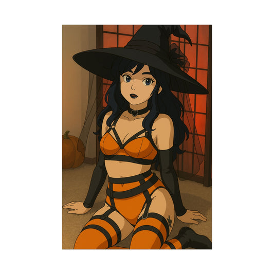 Loco Fits Anime Girls 'Any Witch Way' Poster