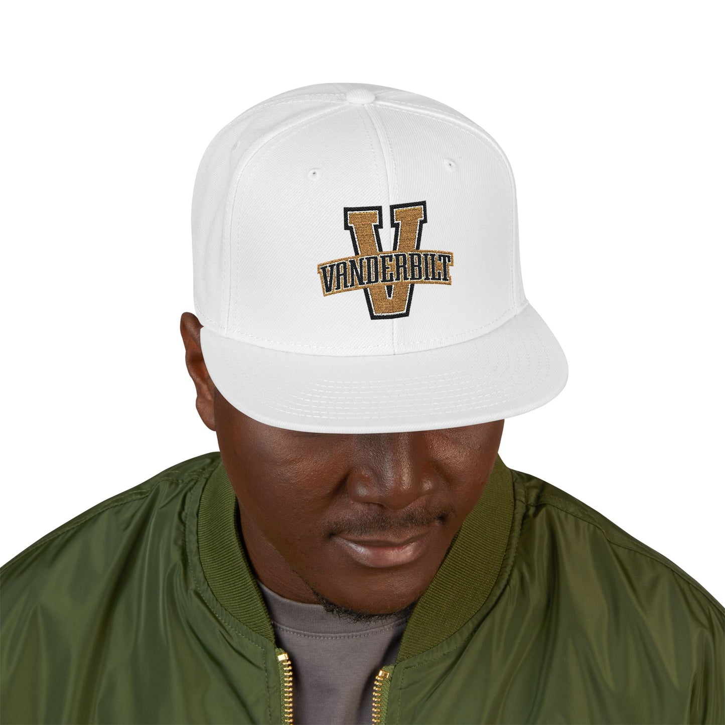 'Vanderbilt V' Logo Snapback