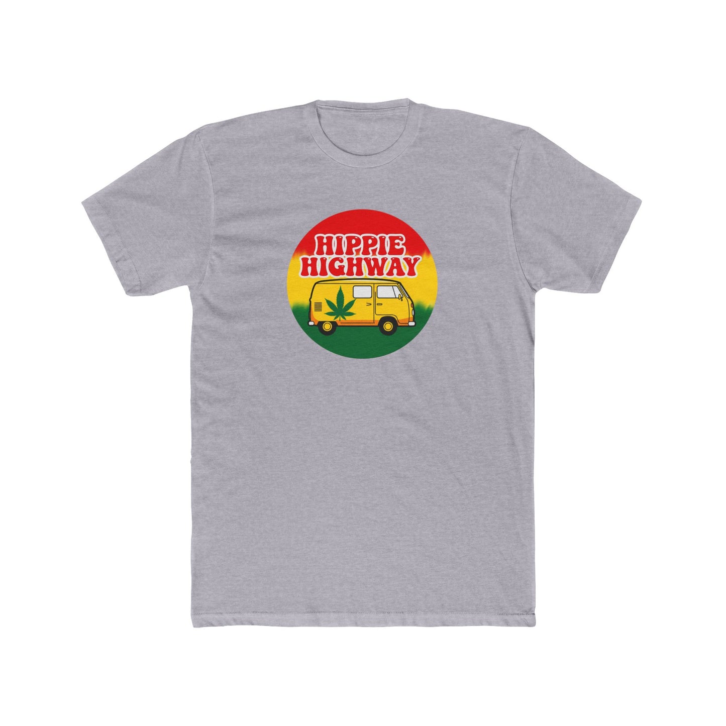 "Hippie Highway" Rasta Vibes Graphic Tee