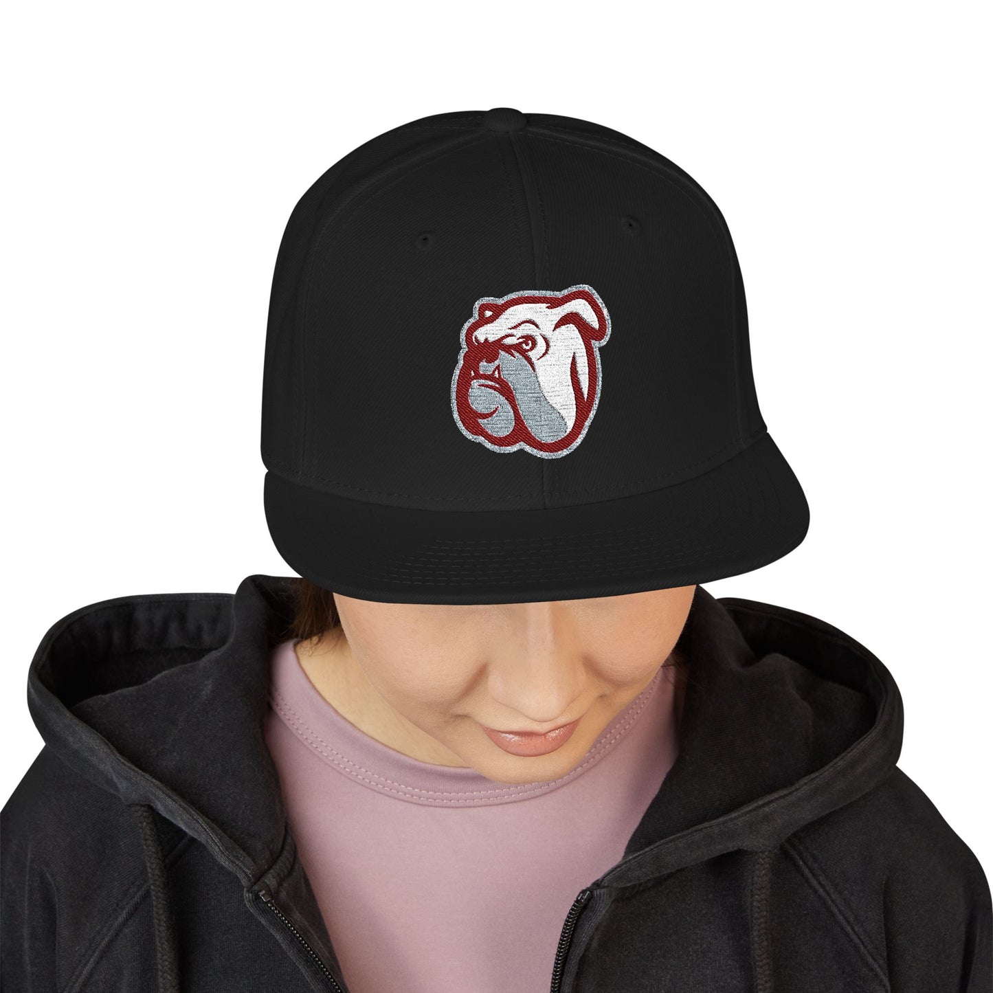 'Mississippi State Bulldog Head' Logo Snapback
