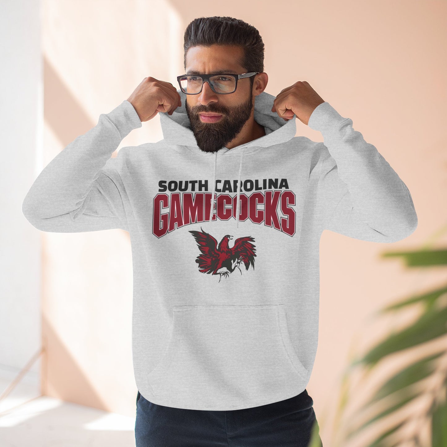 'South Carolina Gamecocks' Three-Panel Fleece Hoodie