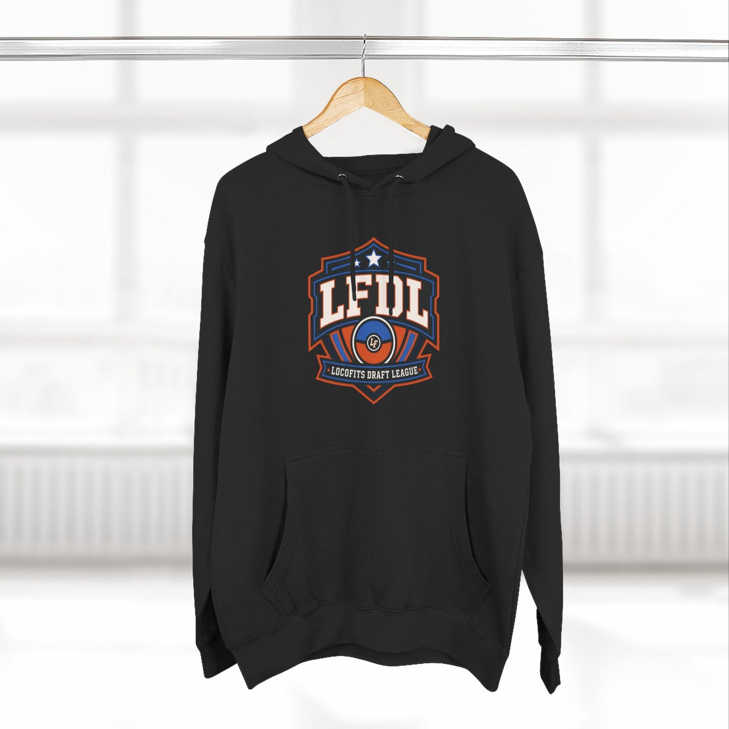 LocoFits Draft League Amsterdam Three-Panel Fleece Hoodie