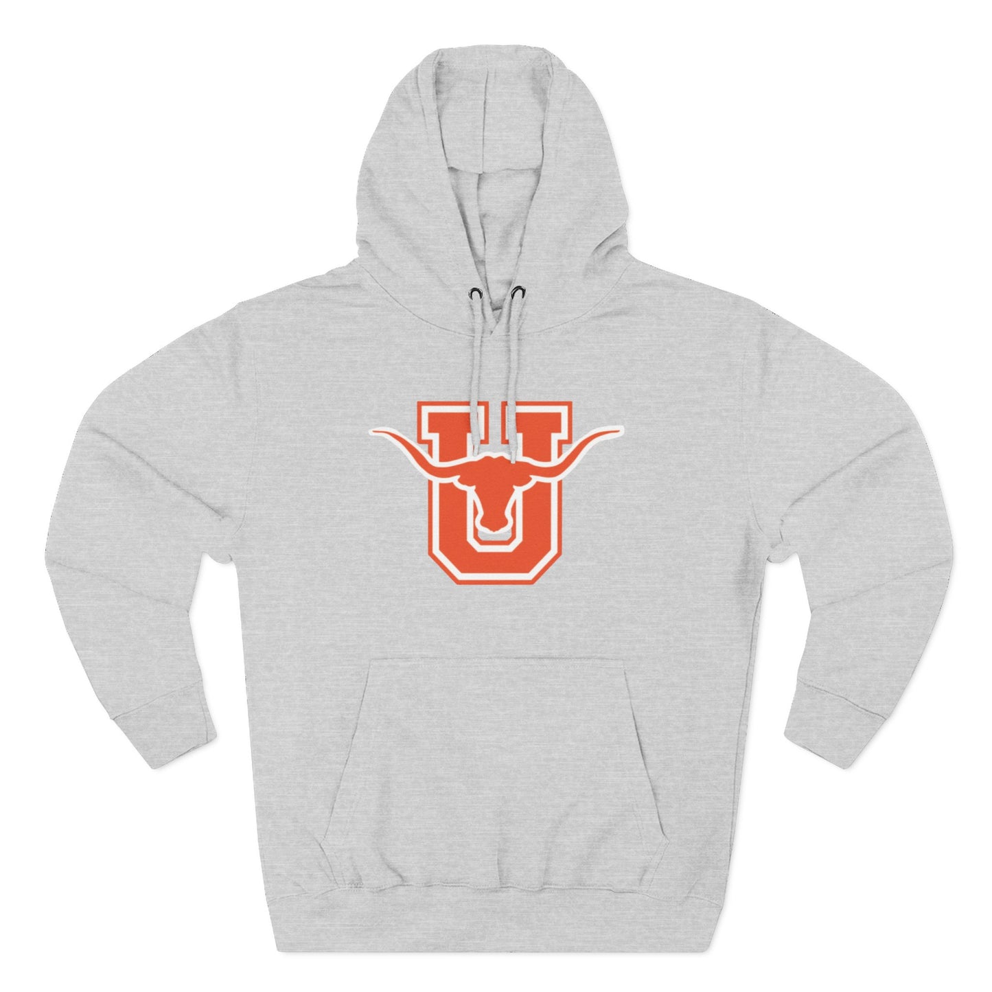 'Texas U Longhorns' Three-Panel Fleece Hoodie
