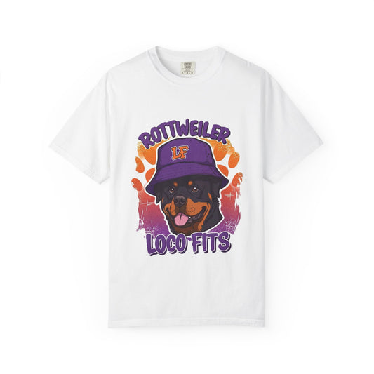 Loco Fits Rottweiler Graphic T-Shirt for Dog Lovers