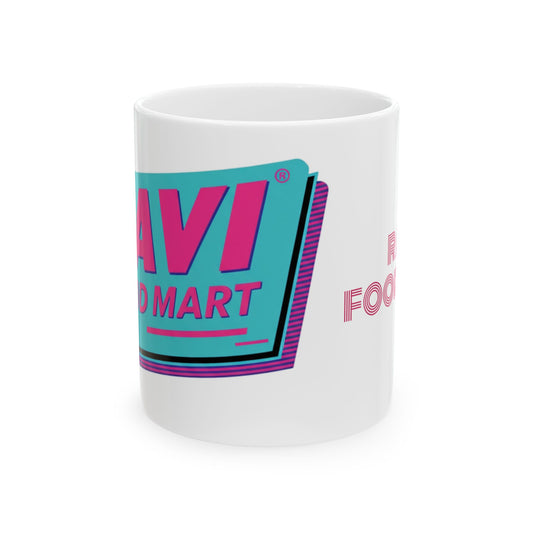 Small Ravi Food Mart Ceramic Mug