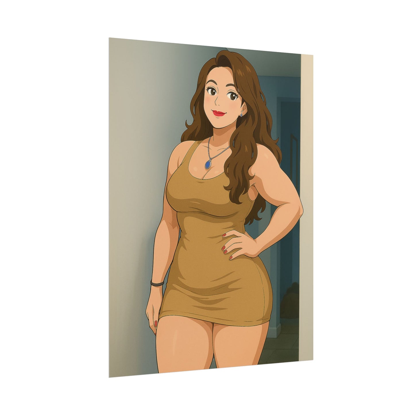 Loco Fits Anime Girls 'Clean your Room' Poster