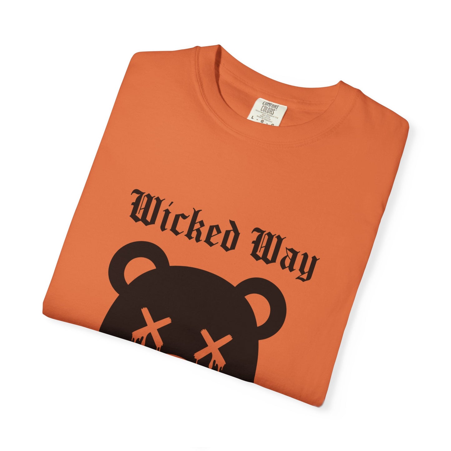 "Wicked Way" Dead Bear Head T-Shirt (Multi Color Options)