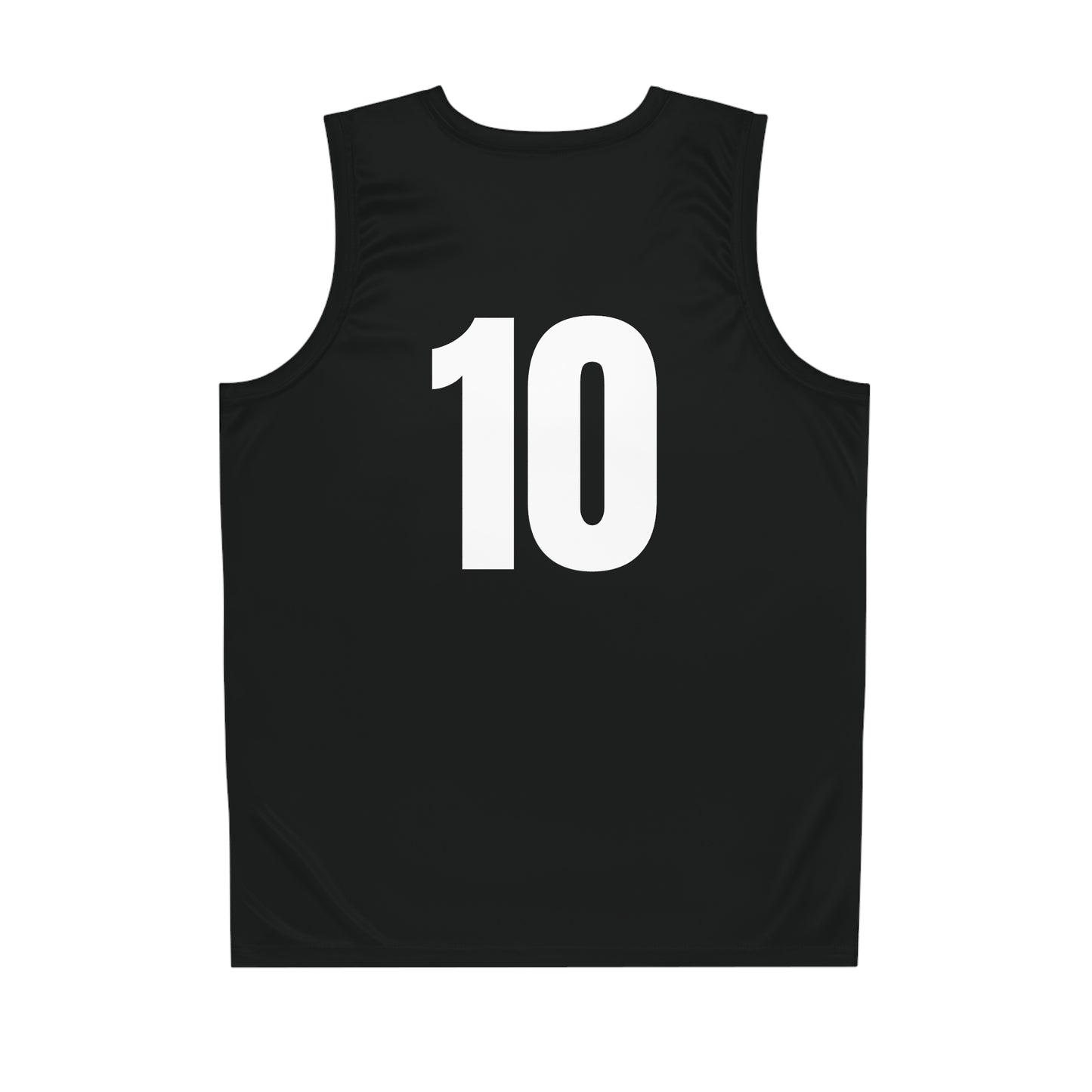 Black "Hustler Ave" #10 Diamond Status Alt. Basketball Jersey