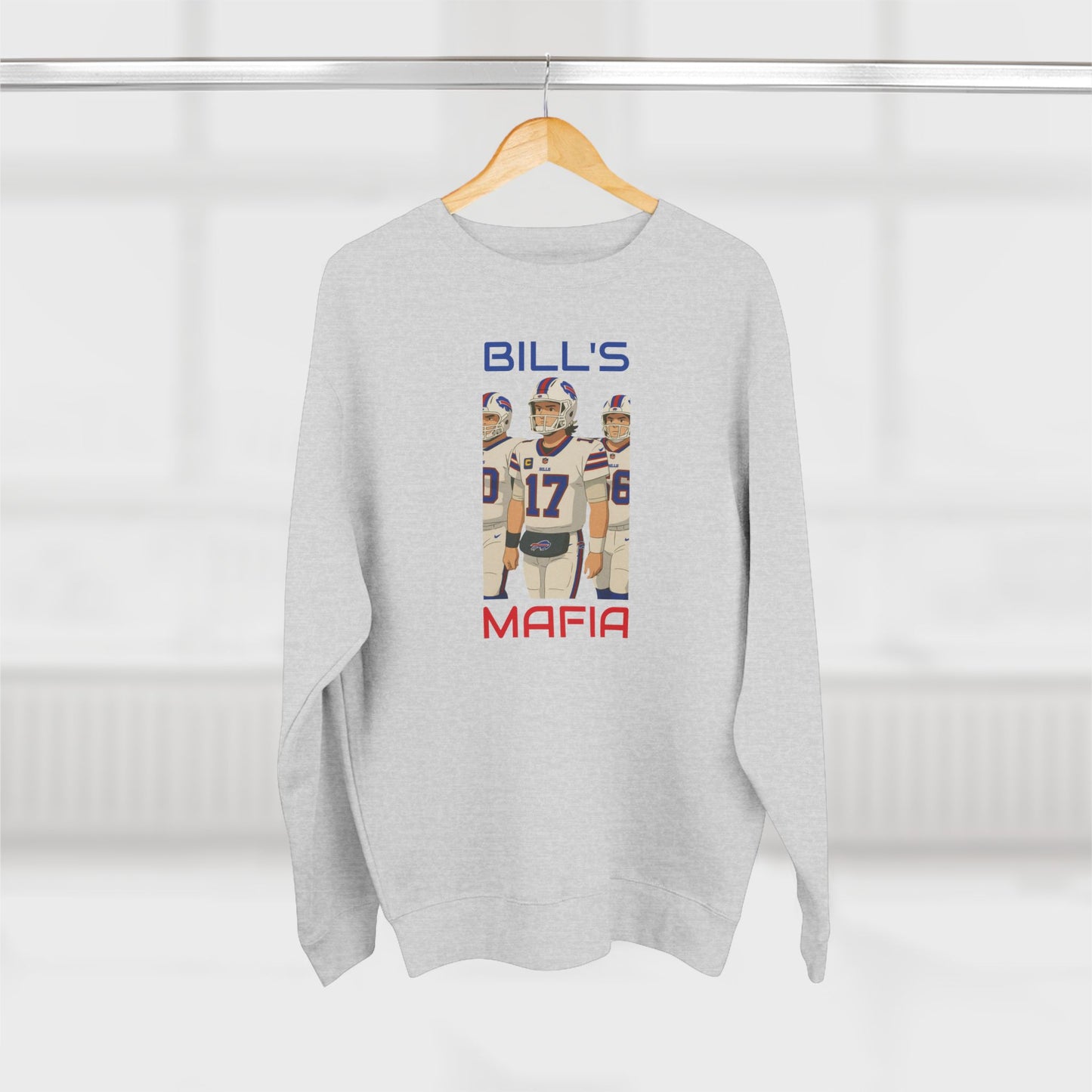 Anime Football 'Bill's Mafia' Crewneck Sweatshirt