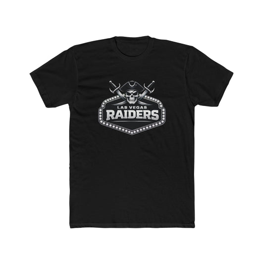Loco Fits New "NFL Las Vegas Raiders Concept Logo" Cotton Crew Tee