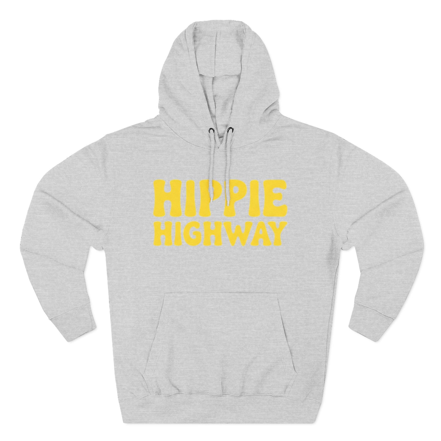 "Hippie Highway" Big Script Fleece Hoodie