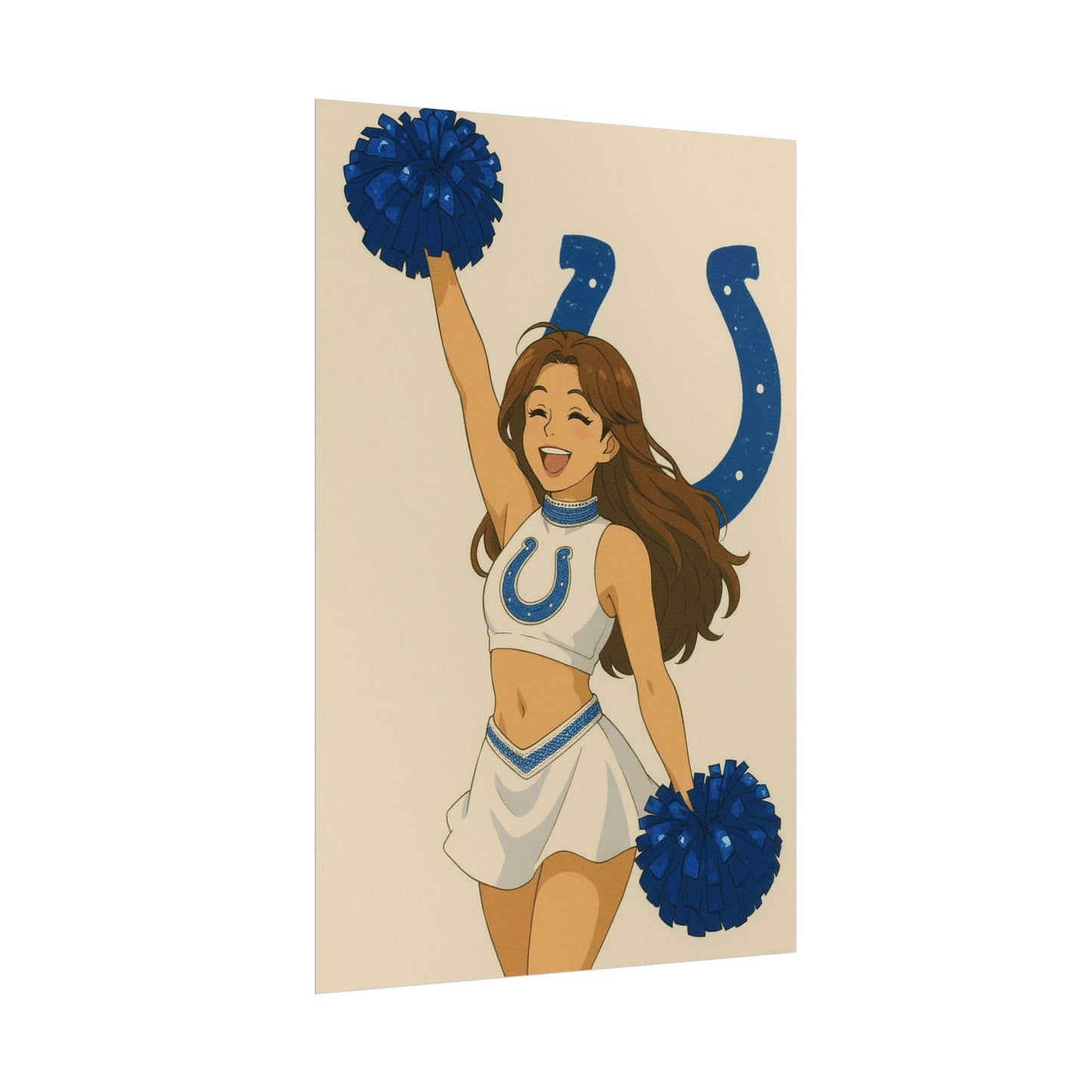 Loco Fits Anime Girls 'Colts Cheerleader 2' Poster