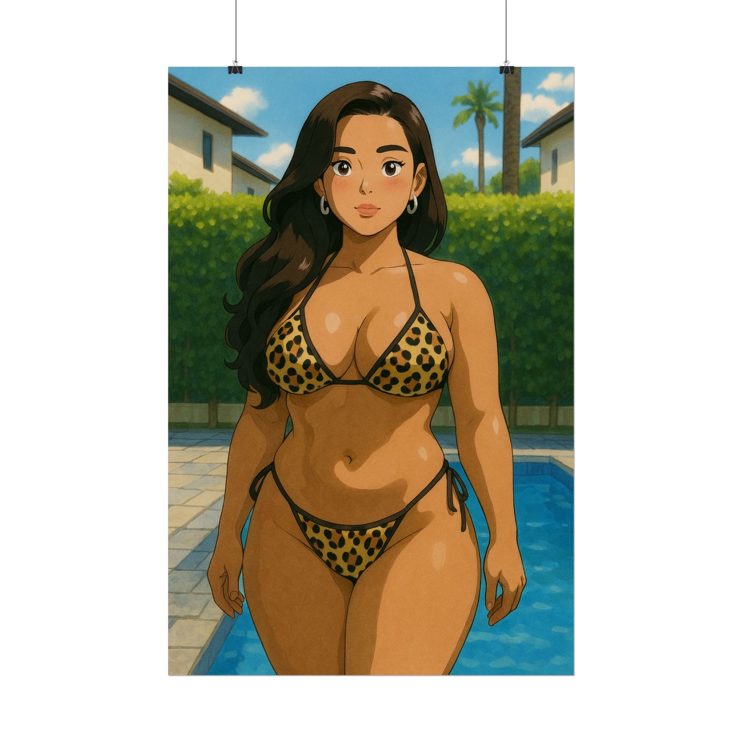 Loco Fits Anime Girls 'Humeda' Poster