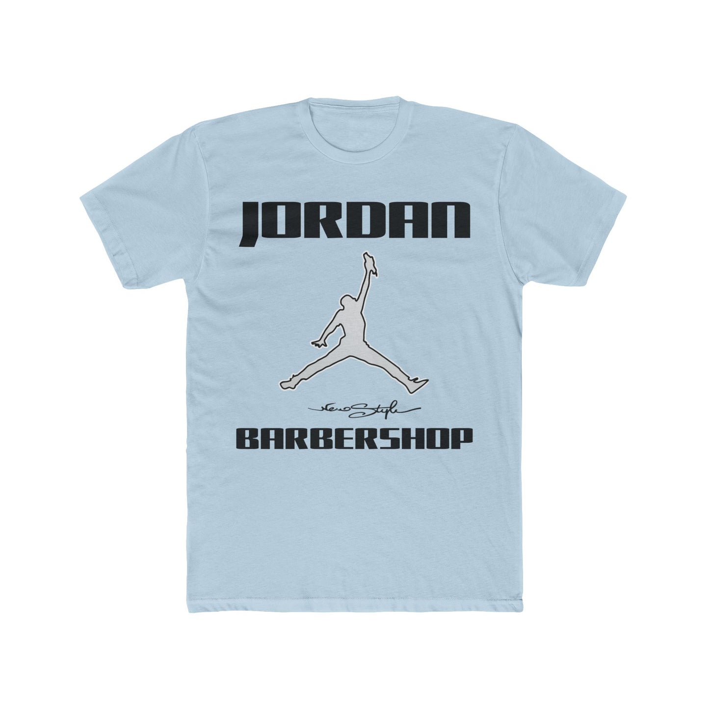 Jordan New Style Barbershop Cotton Crew T-Shirt