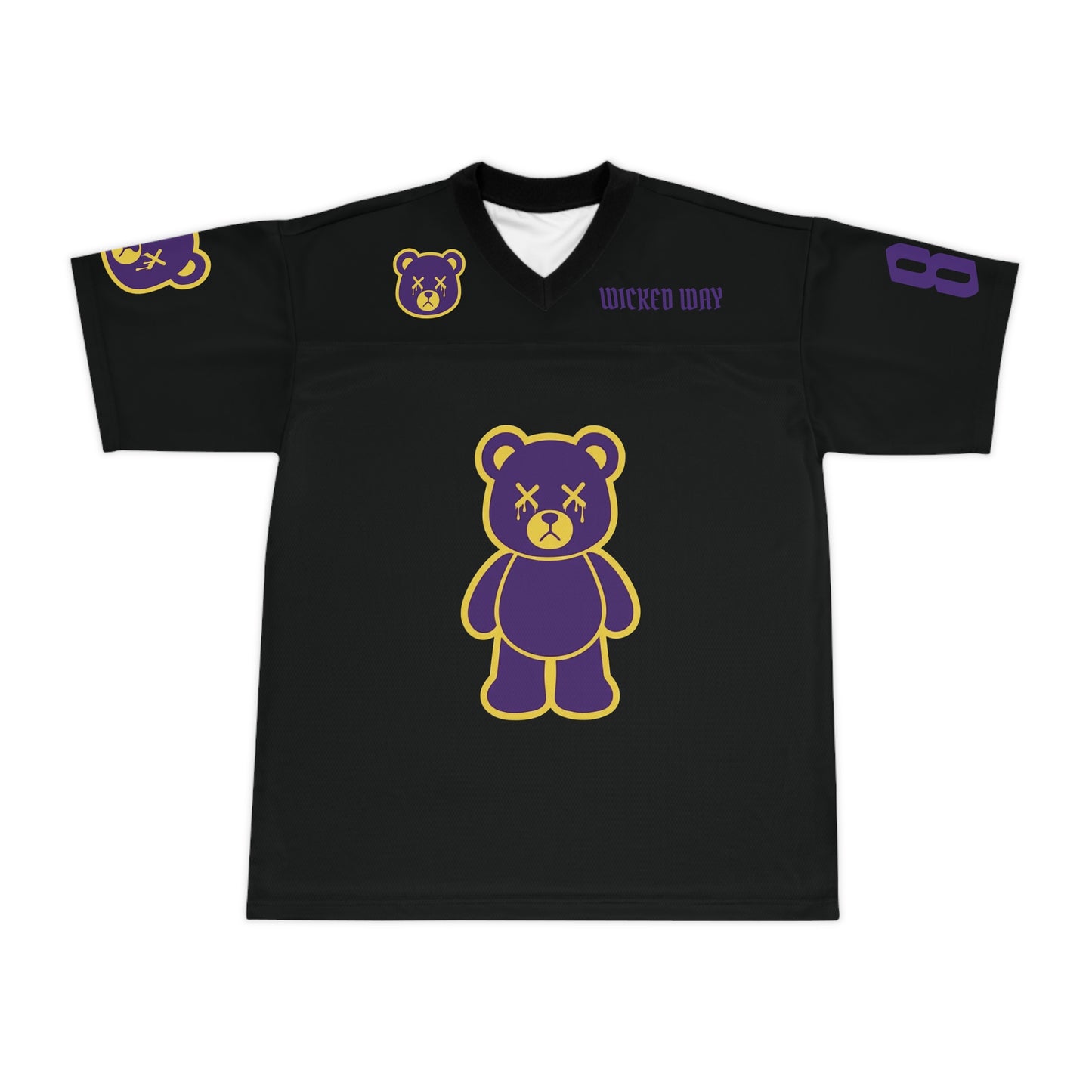 "Wicked Way" #89 Andrews Deady Bears Football Jersey