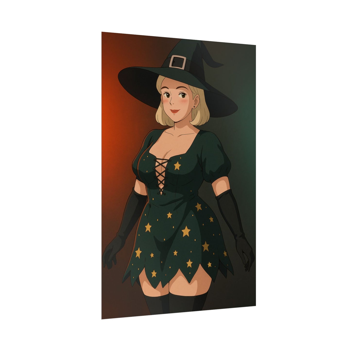 Loco Fits Anime Girls 'A Little Bewitched' Poster