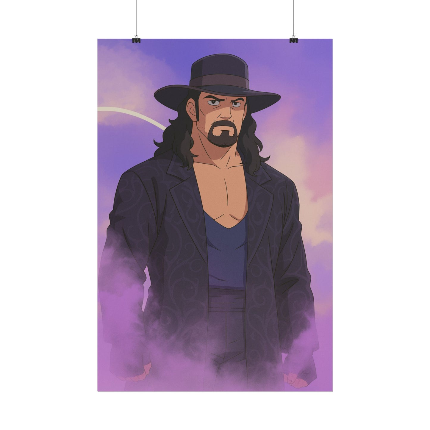 Loco Fits Anime Wrestling 'Here Comes the Deadman' Poster