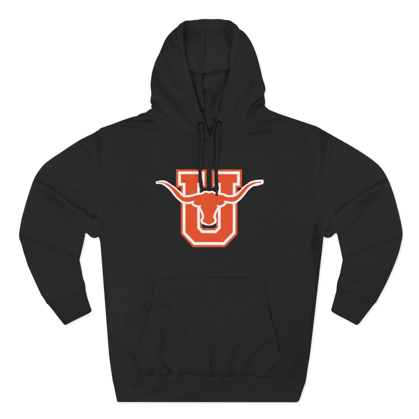 'Texas U Longhorns' Three-Panel Fleece Hoodie