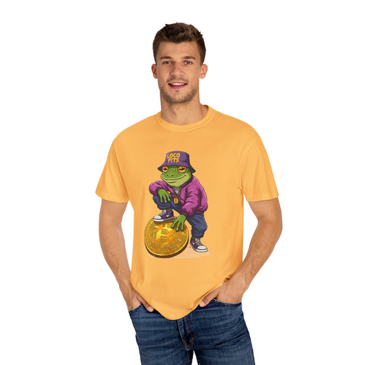 Loco Fits Crypto Bitcoin Frog T-Shirt