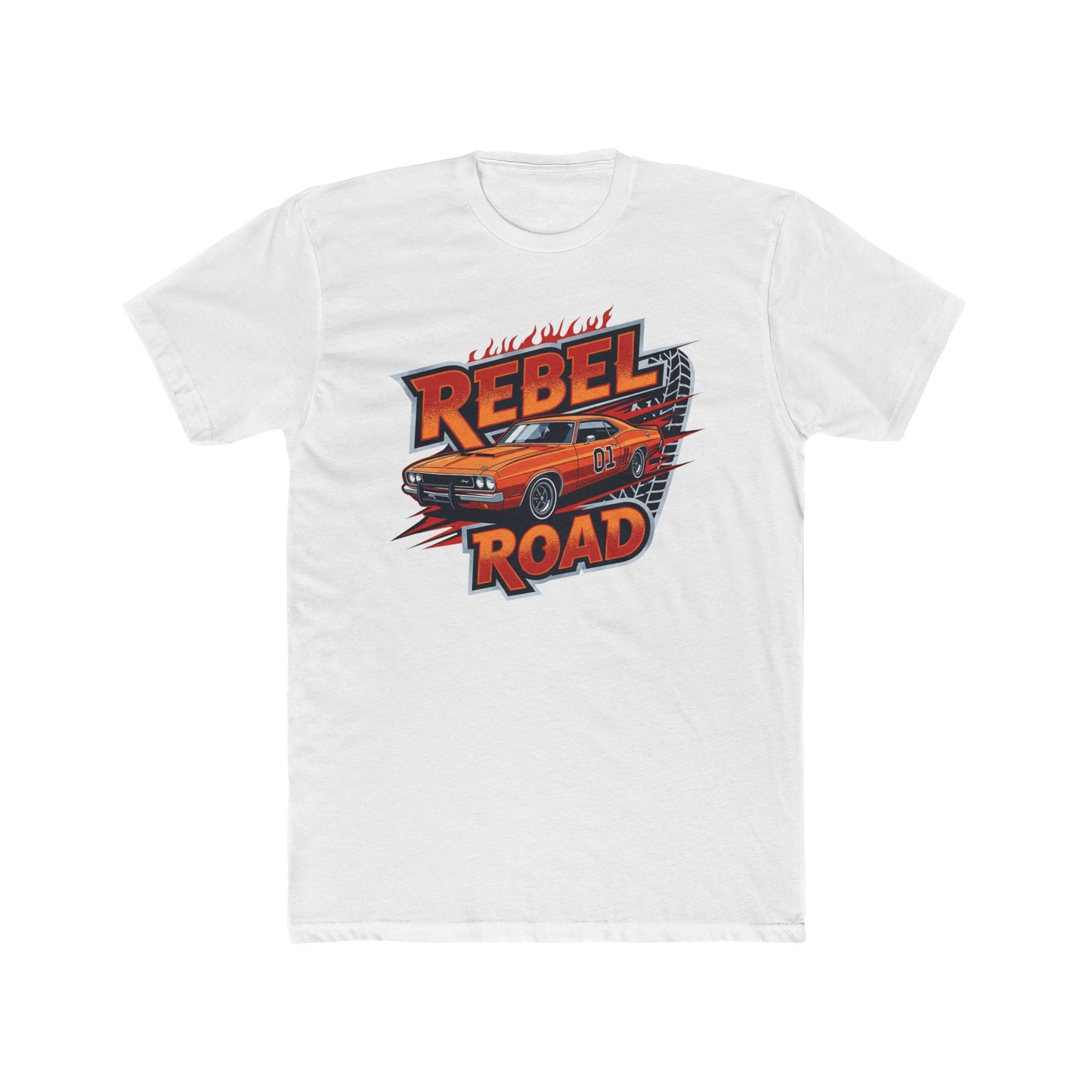 "Rebel Road" Iconic Muscle Graphic Tee