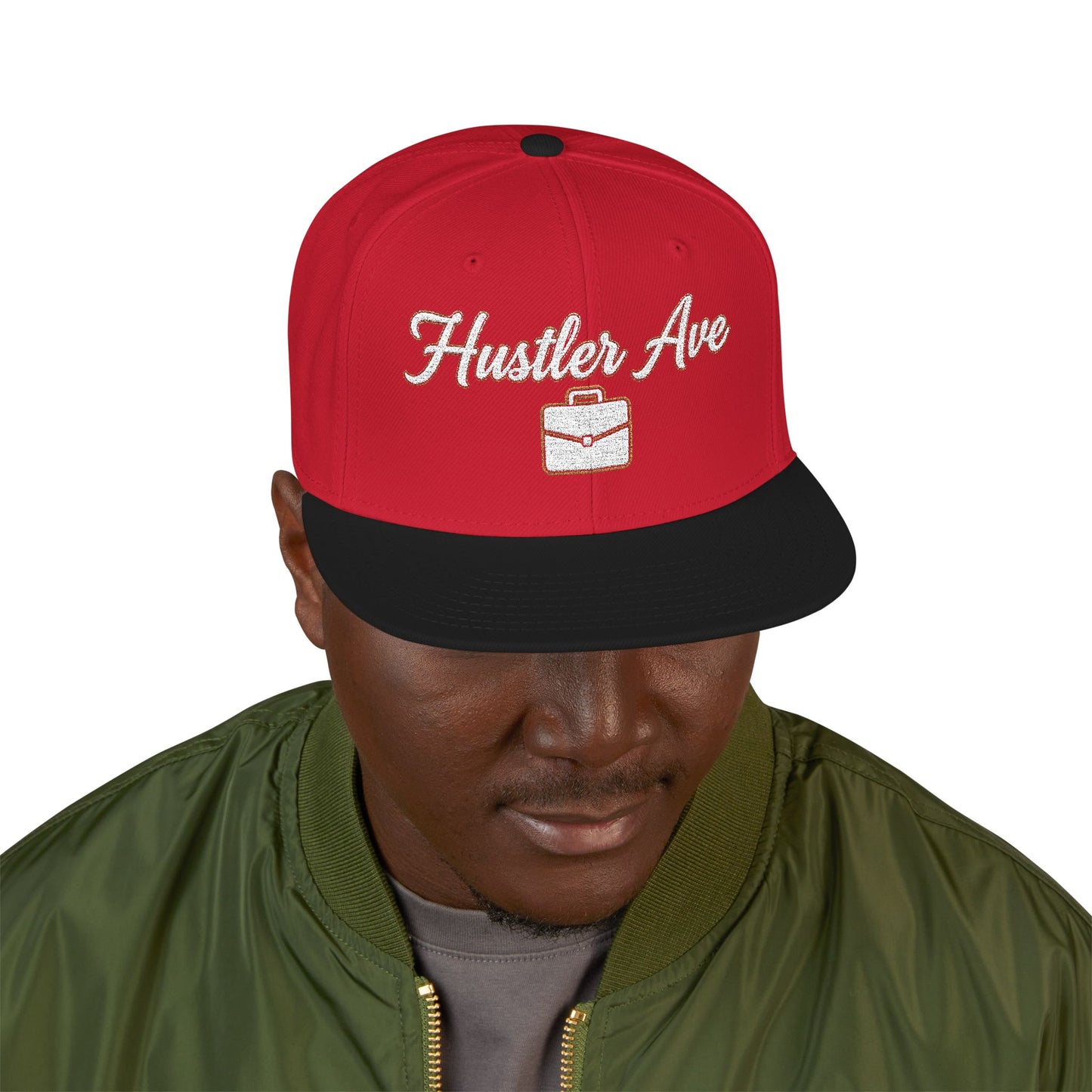 Base "Hustler Ave" All Business Briefcase Snapback