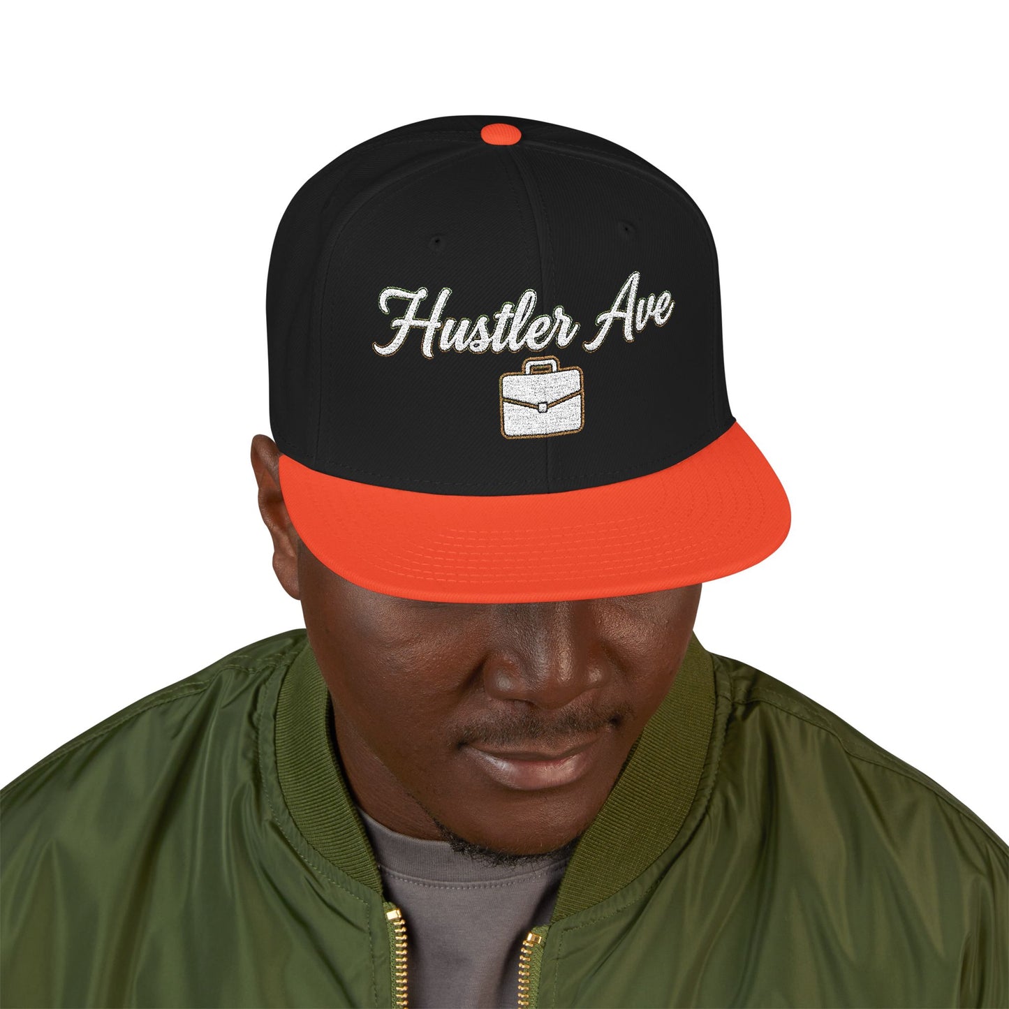 Base "Hustler Ave" All Business Briefcase Snapback