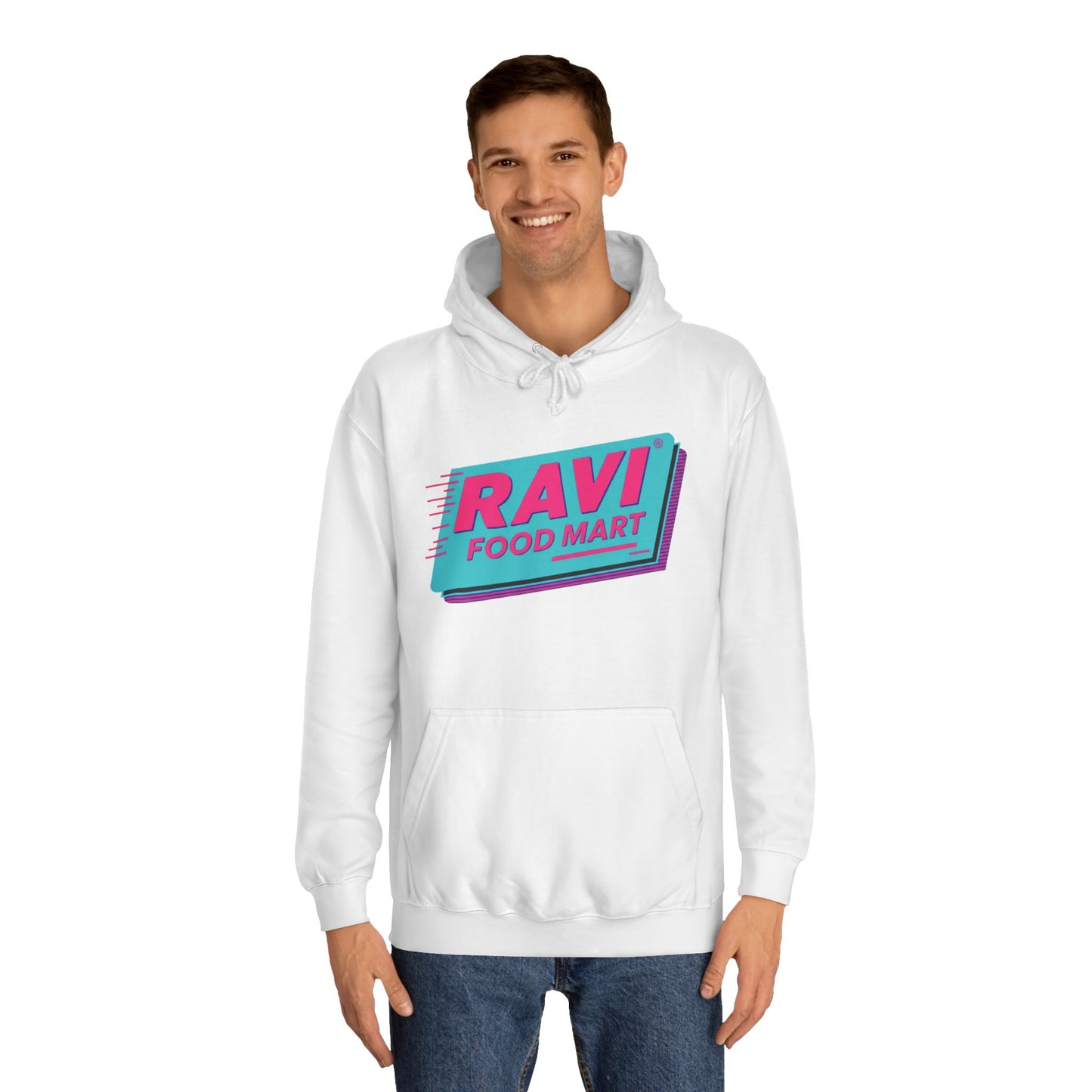 Retro Big Logo Ravi Food Mart Hoodie
