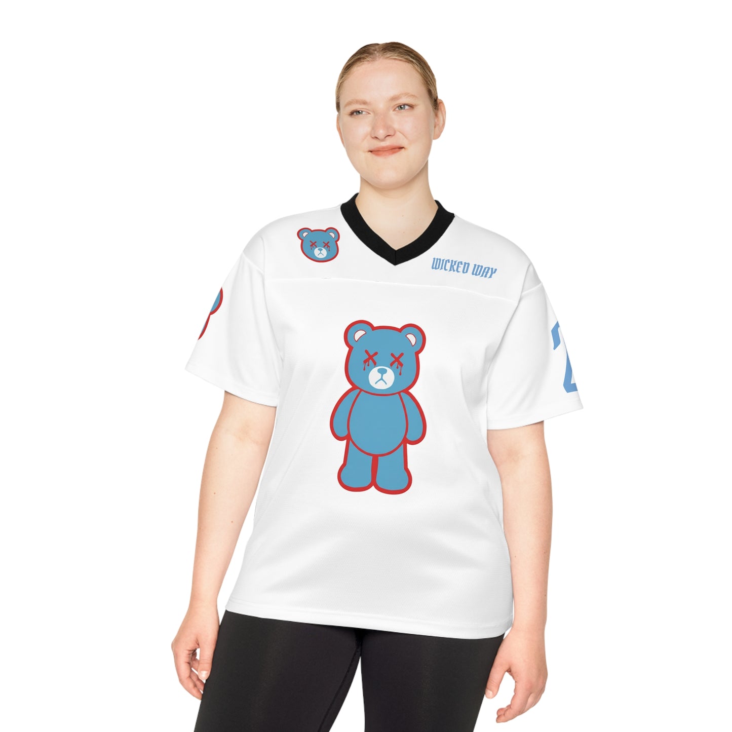 "Wicked Way" #20 Pollard Deady Bears Football Jersey