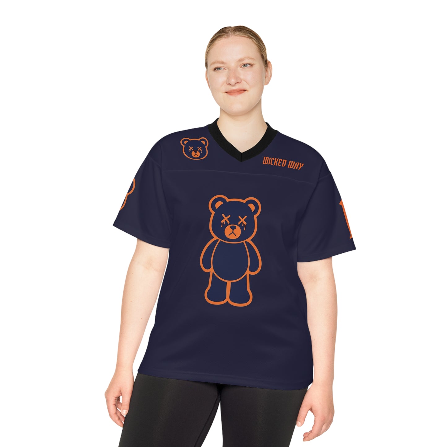 "Wicked Way" #15 Odunze Deady Bears Football Jersey