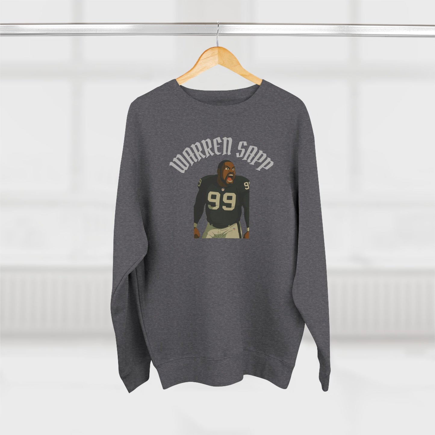 Anime Football 'Warren Sapp' Crewneck Sweatshirt