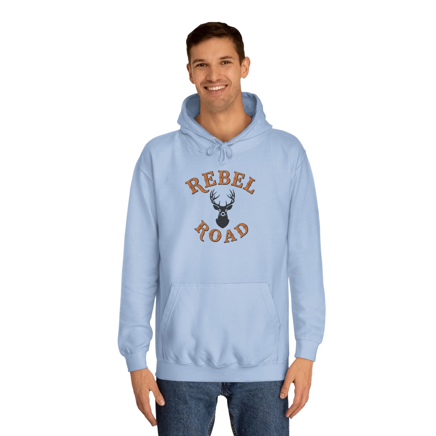 "Rebel Road" Buck Season College Hoodie