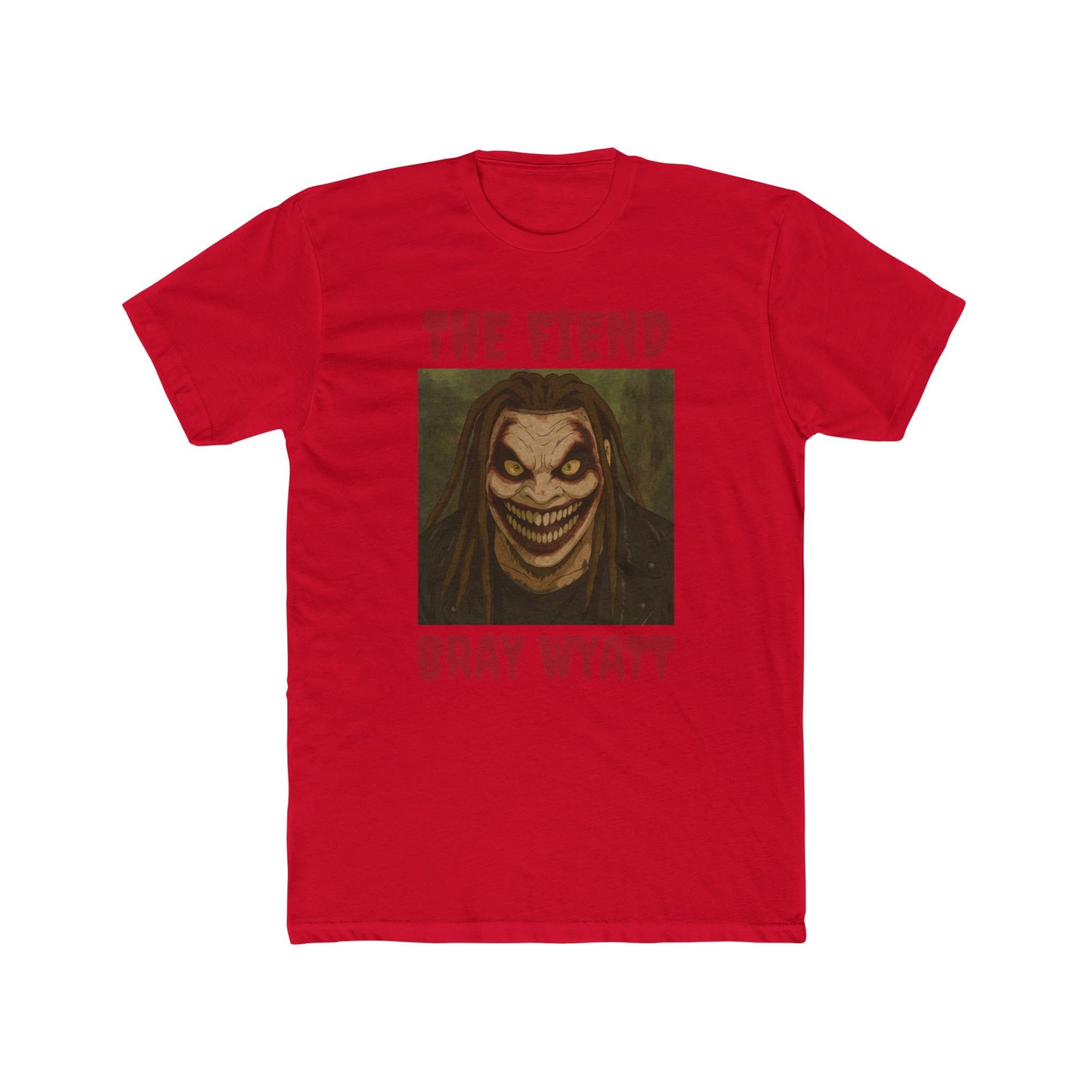 Loco Fits Anime Wrestling 'The Fiend Bray Wyatt' Cotton Crew Tee