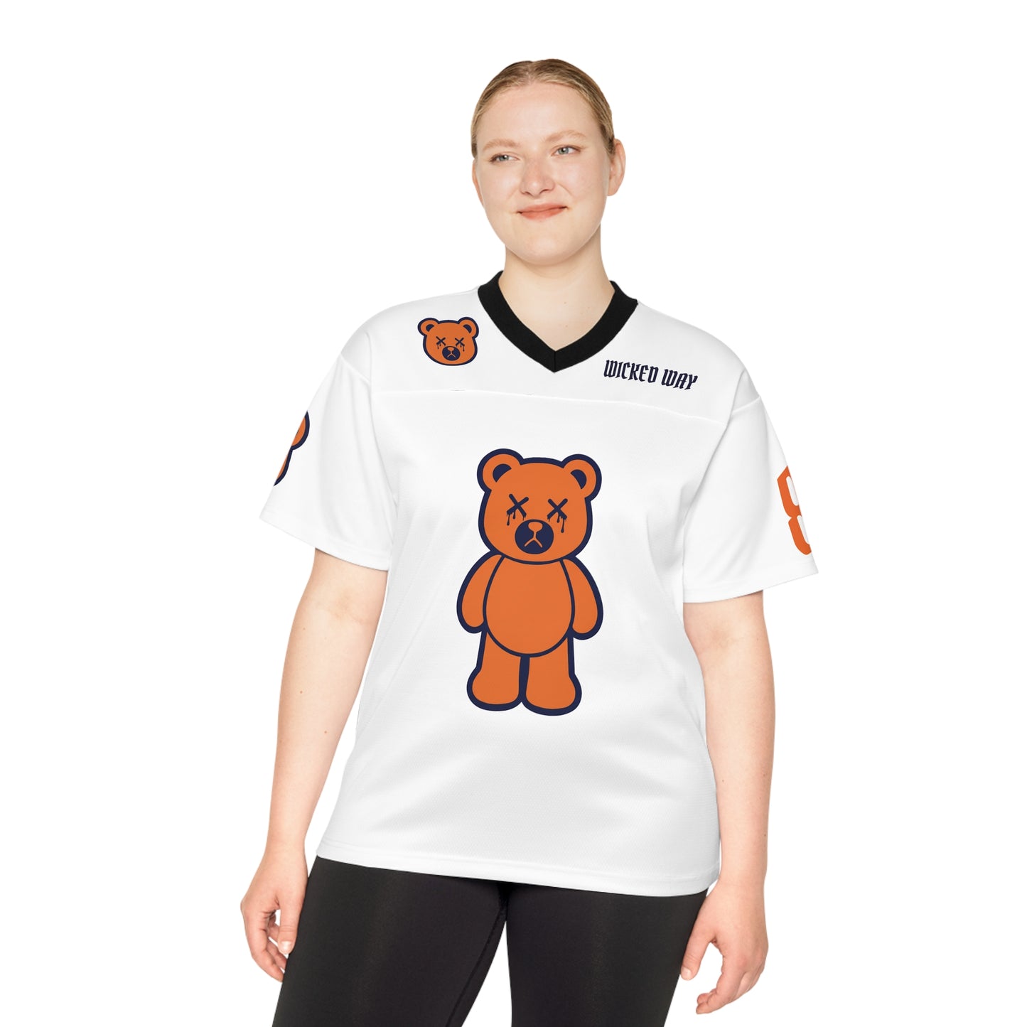"Wicked Way" #85 Kmet Deady Bears Football Jersey
