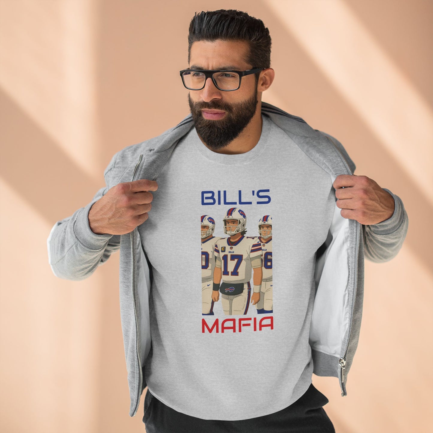Anime Football 'Bill's Mafia' Crewneck Sweatshirt
