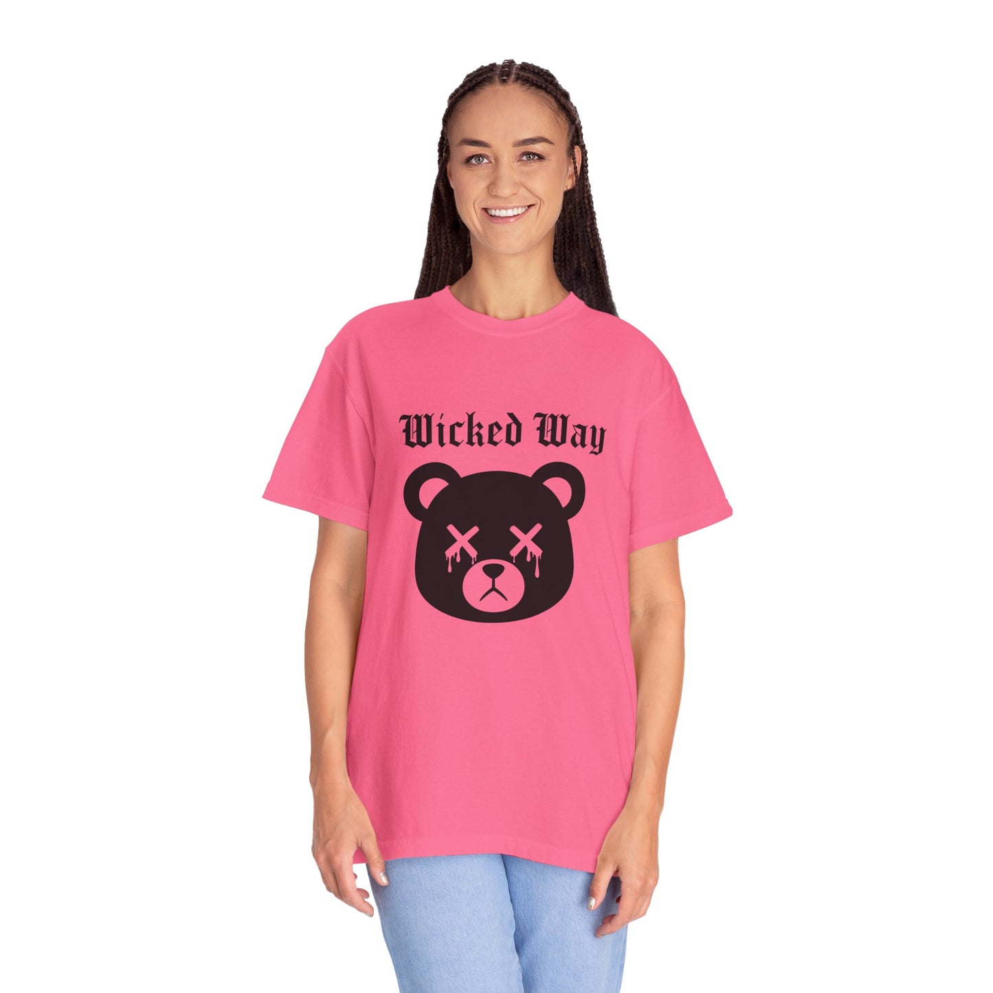 "Wicked Way" Dead Bear Head T-Shirt (Multi Color Options)