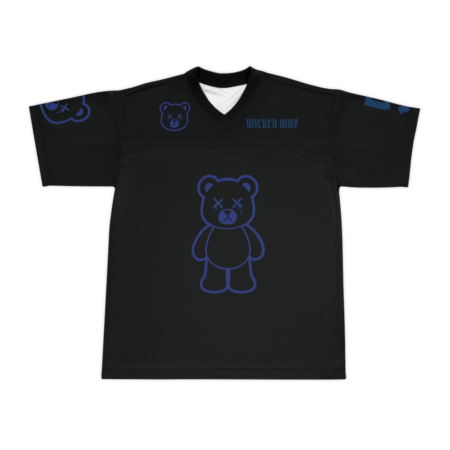 "Wicked Way" #5 Richardson Sr. Deady Bears Football Jersey