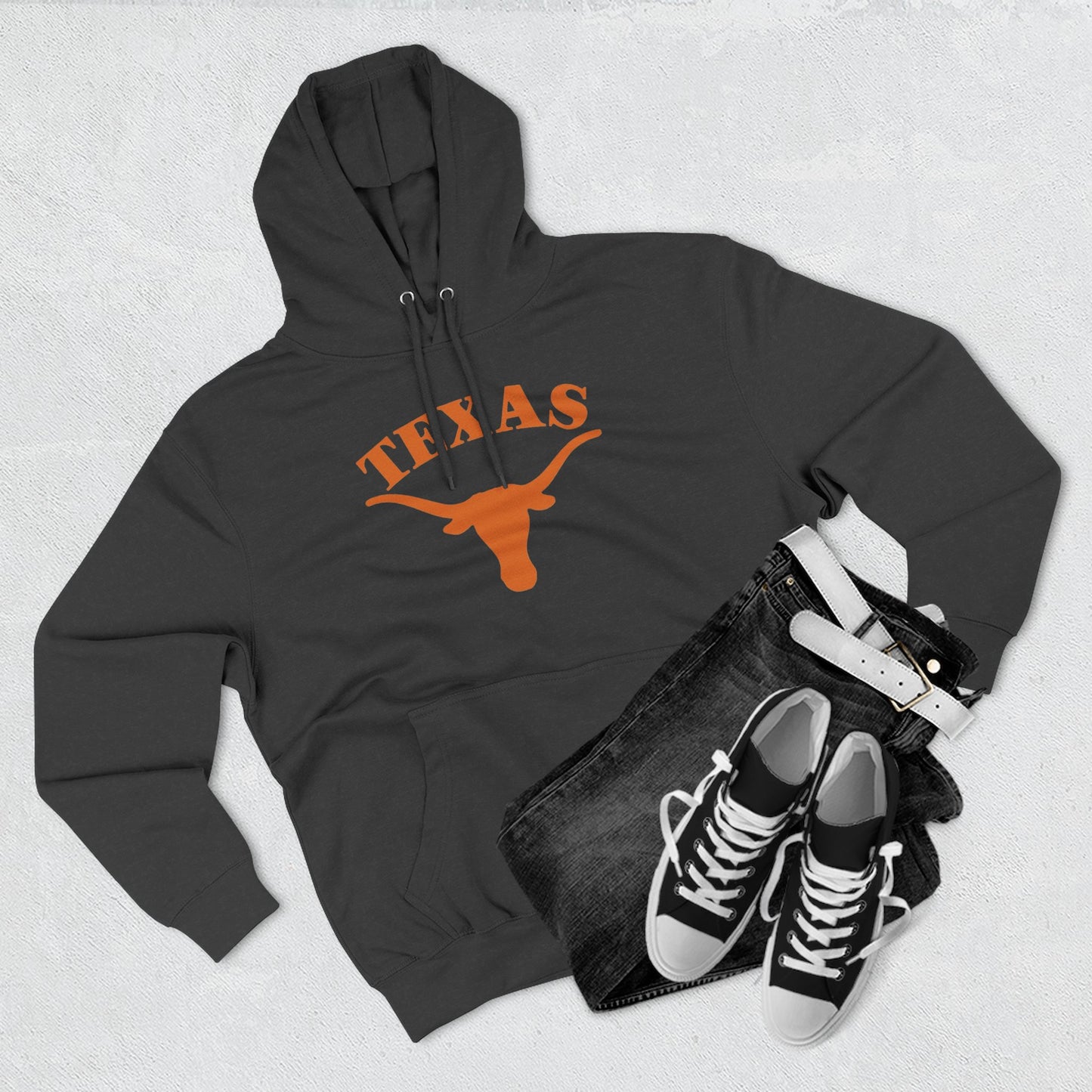 'Texas Longhorns' Three-Panel Fleece Hoodie