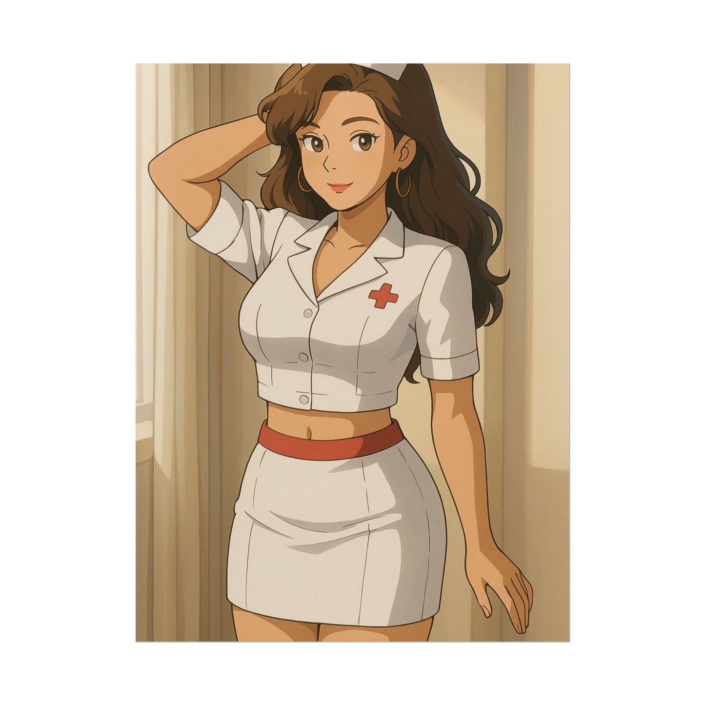 Loco Fits Anime Girls 'Naughty Nurse' Poster