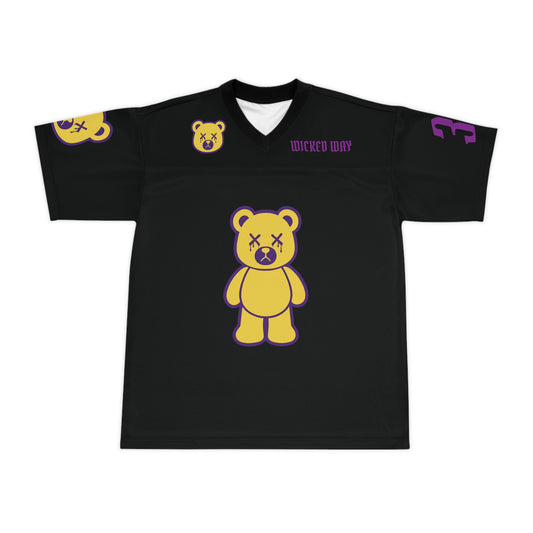 "Wicked Way" #33 Jones Sr. Deady Bears Football Jersey