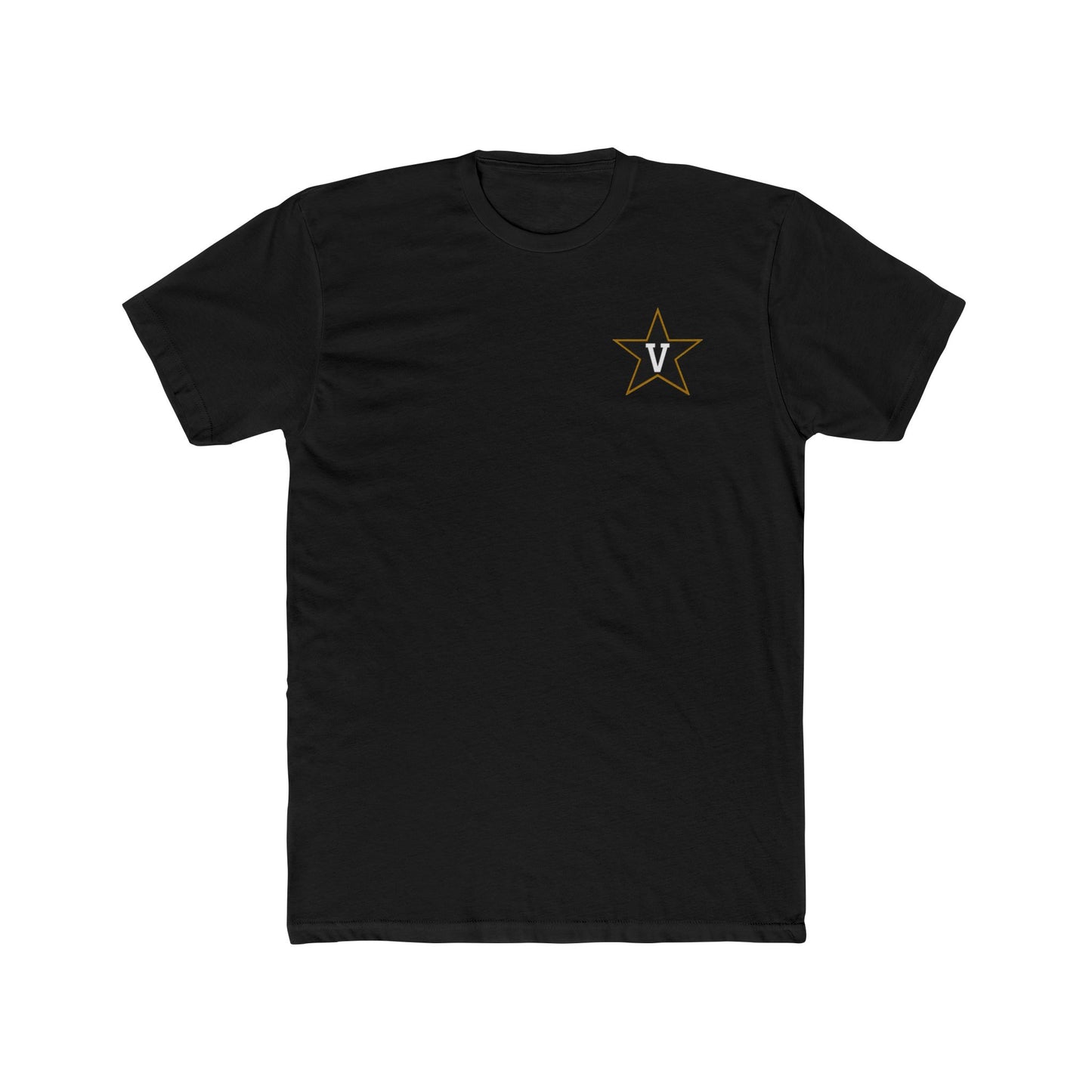 'Vanderbilt Commodores V Star' Pocket Logo Cotton Crew Tee