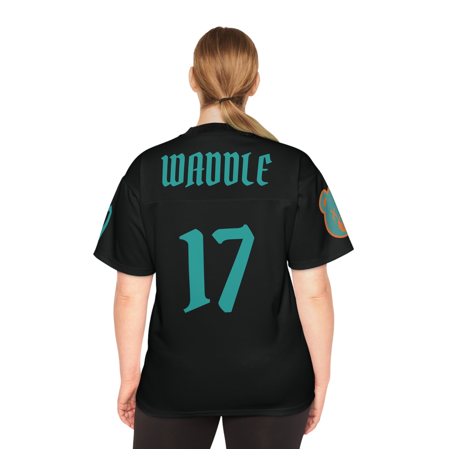 "Wicked Way" #17 Waddle Deady Bears Football Jersey