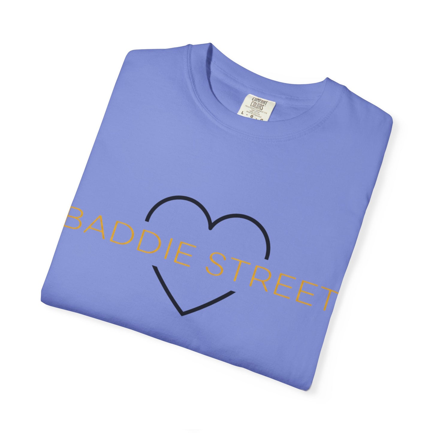 "Baddie Street" Classy Heart Gold Multi Color Option T-Shirt