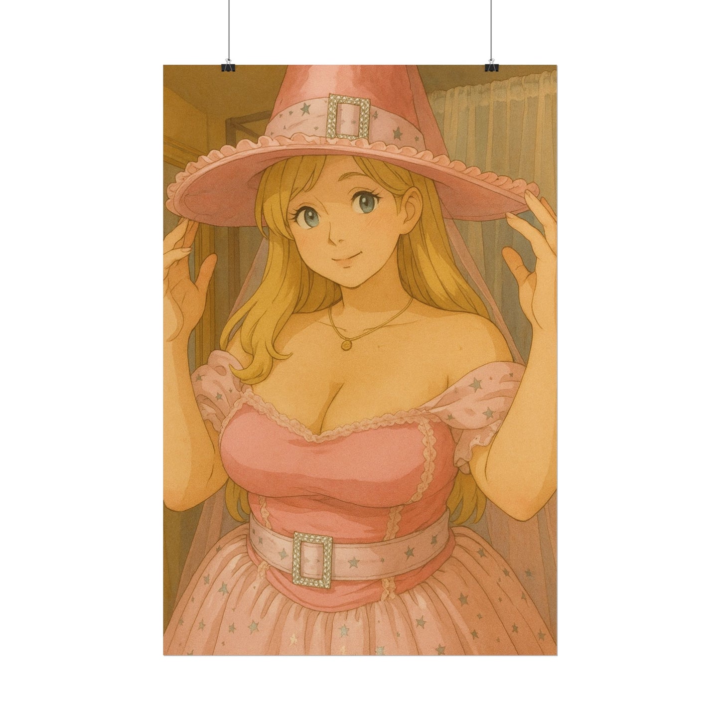 Loco Fits Anime Girls 'Good Witch' Poster